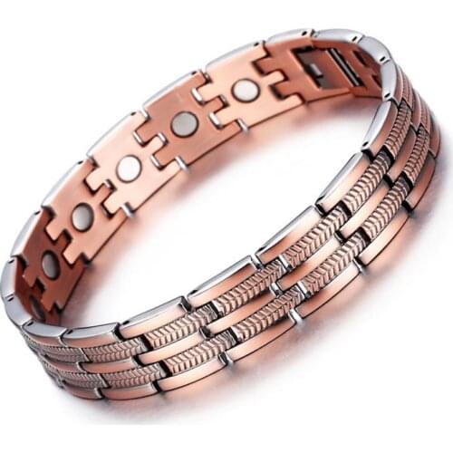 Twisted Healthy Magnetic Bracele for Men Health Care Jewelry Stainless Women Power Therapy Arthritis Twisted
