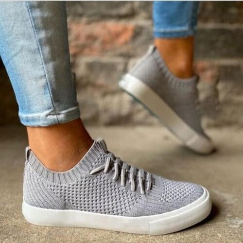 2021 Hot womens shoes new casual shoe covers foot fly woven large size ladies board shoes fashion all-match ms flat shoes