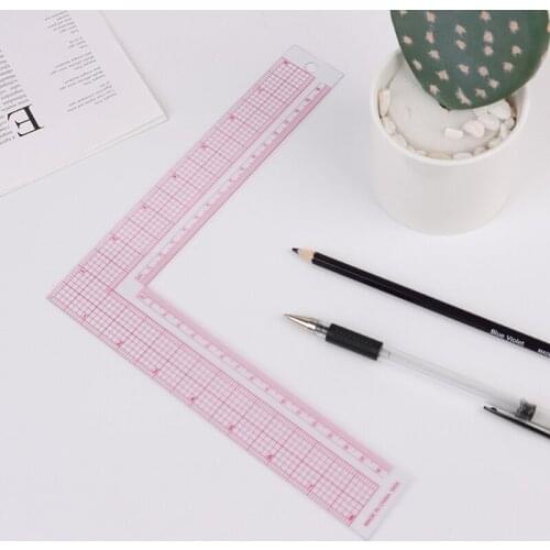 1pc Ruler Tailor Measuring Kit Clear Sewing Drawing Ruler Yardstick Sleeve Arm French Curve Set Cutting Ruler Paddle Whee