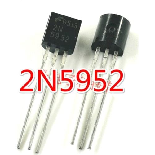 10PCS 2N5952 2N7000A 2SA1208 A1208 2SC2910 C2910 2SC372 C372 2SC1093 C1093 TO-92