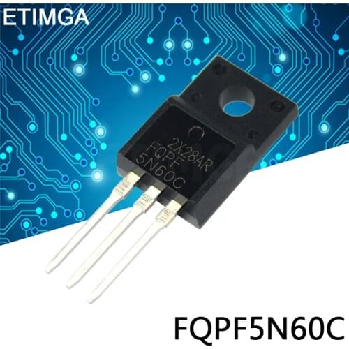 10PCS/LOT FQPF5N60C TO-220F FQPF5N60 5N60C 5N60 TO220 TO-220 new MOS FET transistor