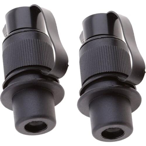 2 Packs 3 Pins Electrical Connector Trailer Caravan RV Plug Socket