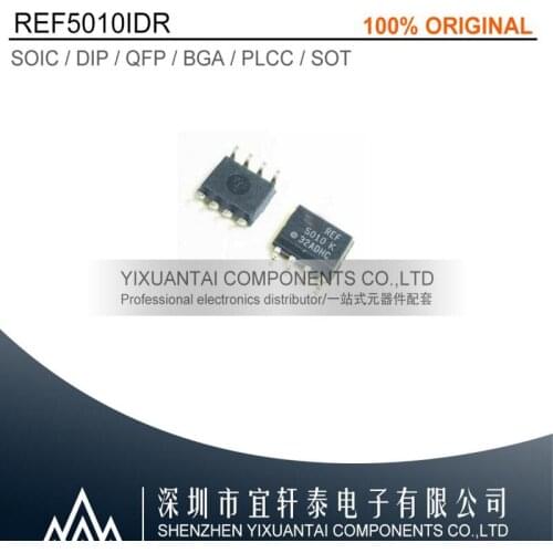 5pcs/lot 50pcs/lot 100pcs/lot Free shipping 100% original REF5010IDR REF5010 SOP8