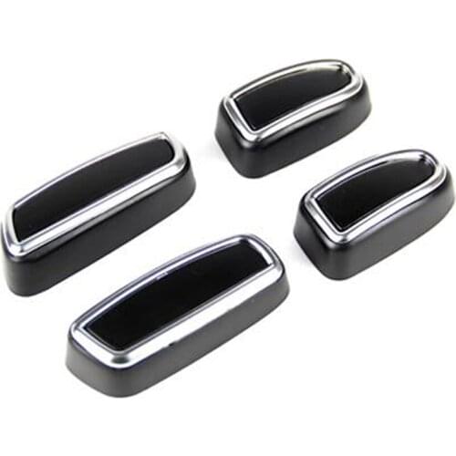 Car Seat Adjust Button Cover Trim Styling Fit For Land Rover Range Rover Evoque Range Rover Sport Discovery 4 Accessories ABS