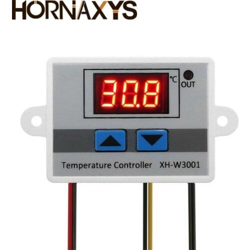XH-W3001 Digital Temperature Controller Thermostat W3001 110V 220V 12V 24V Thermoregulator Aquarium Incubator Temp Regulator
