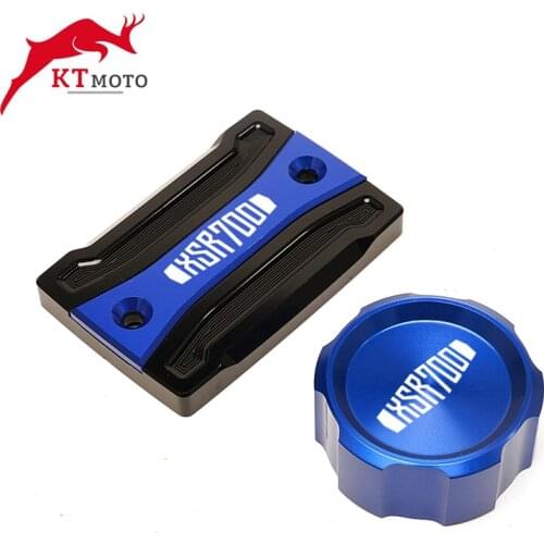For Yamaha XSR700 XSR 700 2015-2021 2020 2019 2018 Motorcycle CNC Rear & Front Brake Fluid Reservoir Cap Cylinder cove