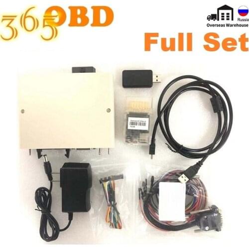 ECU Programmer V1.95 ECU Power Box F-L-A-S-H Transmission Power Upgrade Tool Box ECU Chip Tuning Tool V-A-G Gearbox Adapters