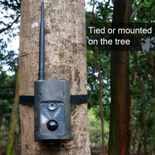SMTP 2G MMS SMS 16MP Trail Camera Cellular Infrared Night Vision Hunting Camera HC550M Wireless Photo Traps Surveillance