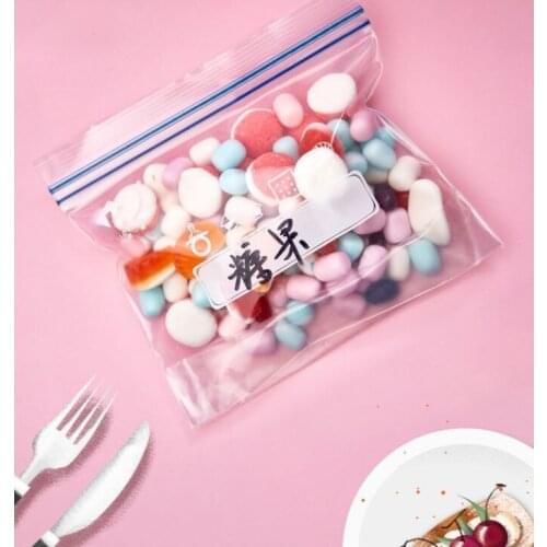 Wonderlife sealed bag fresh keeping bag food bag double strip seal thickened household packing bag compact bag self sealing bag