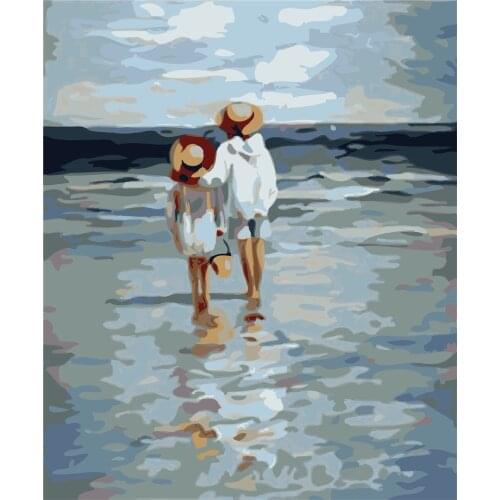 Watch The Sea Painting By Numbers Fox Animal Oil Painting Wall Art Coloring By Numbers On Canvas Kits Handpainted Gifts