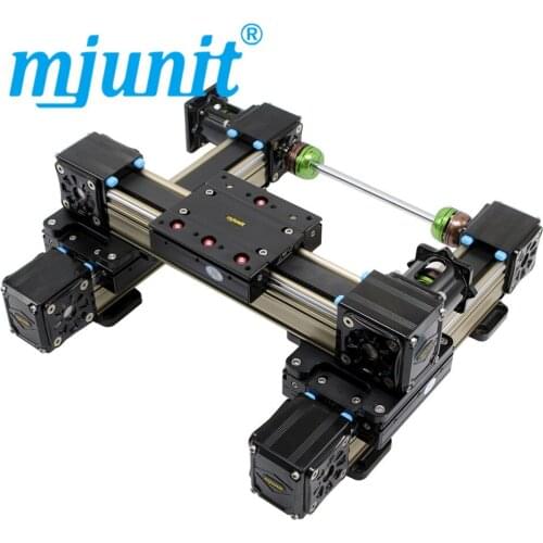 Mjunit glue dispensing and gluing XY axis gantry non-standard automatic belt slide table, linear actuator manipulator