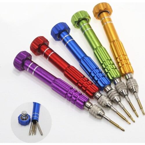 10pcs Repair Opening Magnetic Screwdriver Kit Set For Watch Cell Mobile Phone Disassemble Open Tool Precision Screwdrivers