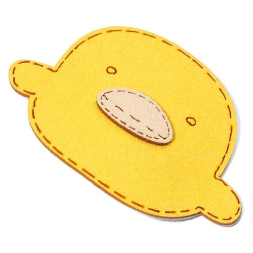 2021 New Little yellow duck hairpin cutter Cutting Die Mold Diy Scrapbook Decoration Wooden Knife Mould Suitable For Fustelle