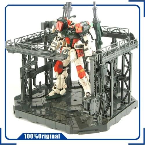 Original MODEL PG 1/60 MG 1/100 RG HG 1/144 GUNDAM MA Hangar COMPOSABLE ACTION BASE Assembly Model Action Toy Figures