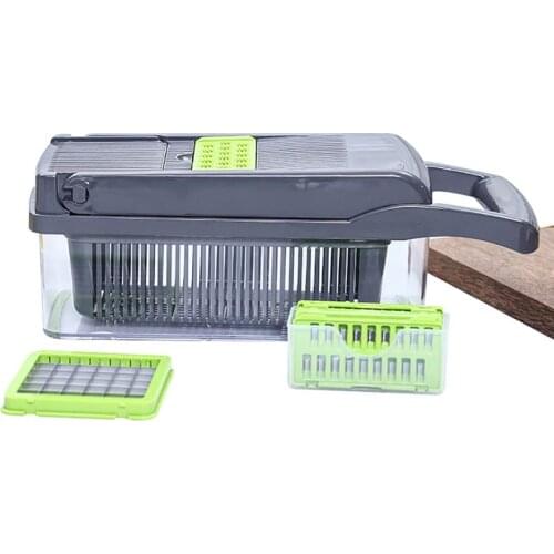 Vegetable Cutter Set Blades Slicer Shredder Fruit Peeler Potato Cheese Drain Grater Chopper Kitchen Accessories Tool