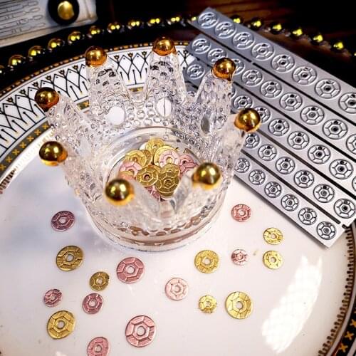 Panalisacraft Sequin Metal Cutting Dies Die set sequin cut die scrapbooking Album Paper Card Craft Embossing