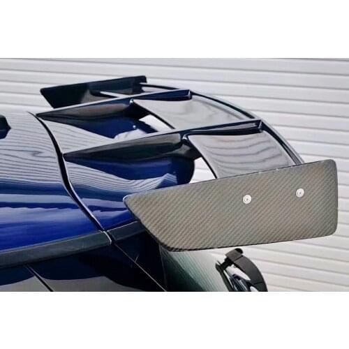 Car Styling Carbon Fiber +FRP fiberglass Rear Boot Trunk Spoiler Roof Lip Wing For Mini F55 F56