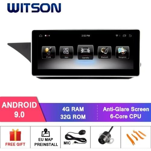 WITSON Android 9.0 10.25'' CAR RADIO for MERCEDES-BENZ E-Class SEDAN C207 A207 2013-2015 (NTG4.5)