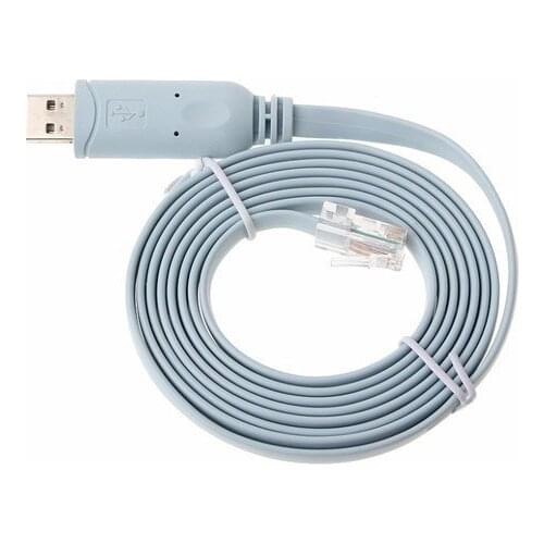 1.8m Pl2303ra USB Rs232 to RJ45 Console Cable for Cisco H3C HP Arba Huawei PL2303 USB Cable Extension Line