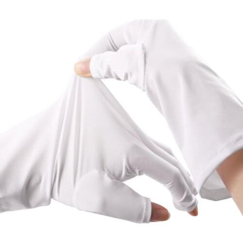 1 Pair Anti UV Radiation Protection Gloves UV Protection Glove Nail Art Gel Anti UV Glove UV LED Lamp Nail Dryer Light Tool