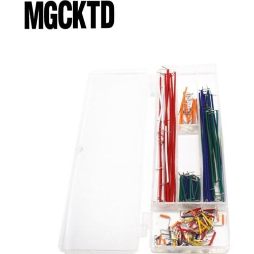 10set new 140pcs in one package convenient New Solderless Flexible Breadboard Jumper wires Cables for Arduino