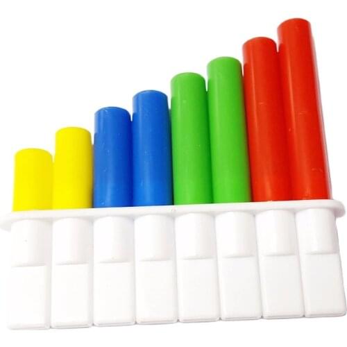 12 pc Sound Pan Pipes Party Favor Bags Noise Maker Filler Whistle Pinat Musician Toys Learn To Play Little Birthday Gift Kid