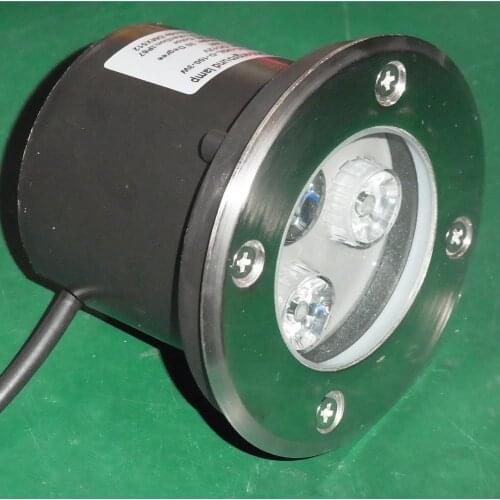 3W 9W LED Underground Light 12V 24V 110V 220V Garden Lighting DMX512 RGB Landscape lamps for Floor Buried Ground Path lights
