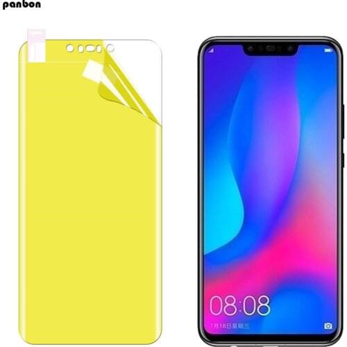 3D Soft Hydrogel film For huawei p smart 2019 Screen Protector For Huawei P Smart + (2018) Z Not Glass