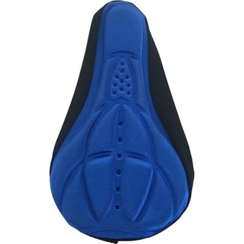 Mountain Bike 3D Cushion Cover Thick Sponge Bicycle Cushion Bicycle Cycling Seat Mat Cushion Equipment Accessories