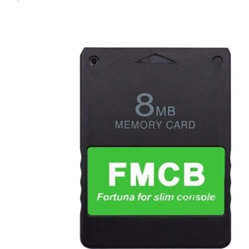 50 PCS a lot FMCB Free McBootor Memory card for Sony PS2 Slim for Fortuna Game Console SPCH-9xxxx Series