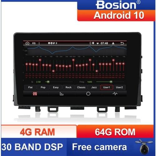 Bosion PX6 4G 64G Car Radio stereo For kia rio 2016 2017 2018 Picanto Car Multimedia Video Player GPS Navigation Android 10 DSP