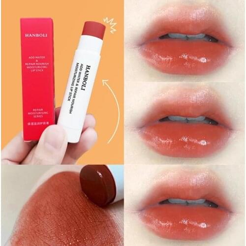 1Pcs Color Changing Lipstick Orange Waterproof Moisturizer Lip Balm Long Lasting Nourish Protect Lips Care Makeup Cosmetic
