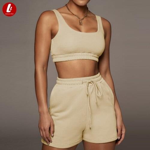 Seamless Sport Set Women Two Piece 2PCS Crop Top Bra Shorts Workout Outfit Fitness Wear Run Gym Suit Female Yoga Sets Clothes