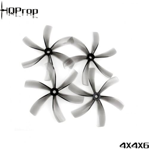 HQPROP Duct-4X4X6 4040 6-Blade PC Propeller for RC FPV Racing Freestyle 4inch Cinewhoop Ducted Drones Replacement DIY Parts