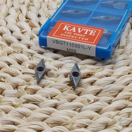 KAVTE VBGT110301 VBGT110302 VBGT110304 R-Y L-Y color coating, external / internal hole turning tool, special for stainless steel