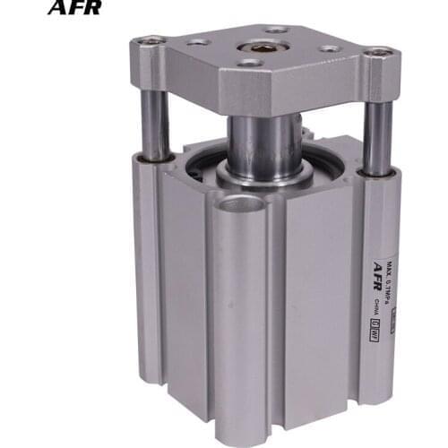 Compact cylinder guide rod type bore 25mm CDQMB25-5 CDQMB25-10 CDQMB25-15 CDQMB25-20 CDQMB25-25 Pneumatic Thin Air Cylinder