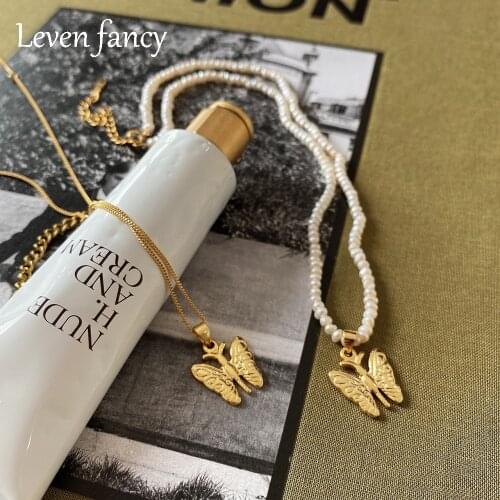 Leven fancy Pearl Necklaces For Women