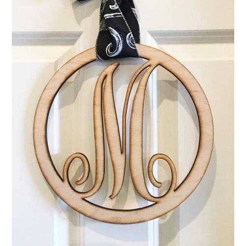 Initial door sign, Front door sign, personalized door sign, home decor, wood wall art hanging,In/Outdoor