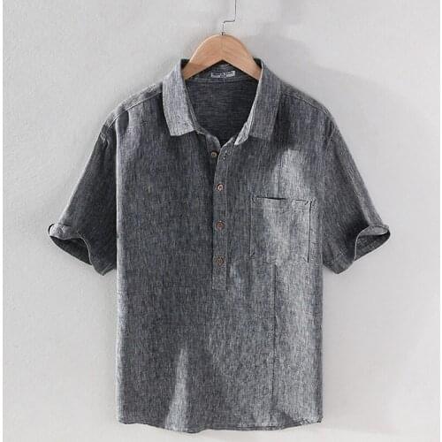 New designer short-sleeved summer brand shirt men casual fashion comfortable shirts for men tops mens clothes camisa chemise