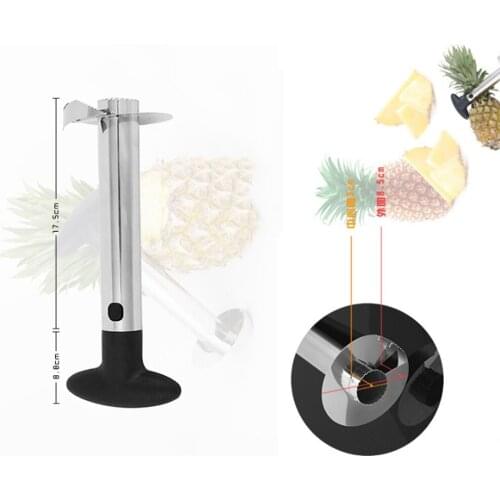 Portable Pineapple Peeler Slicer Kitchen Stainless Steel Core Tool Cutter Fruits Vegetables Kitchen Dining Accessories