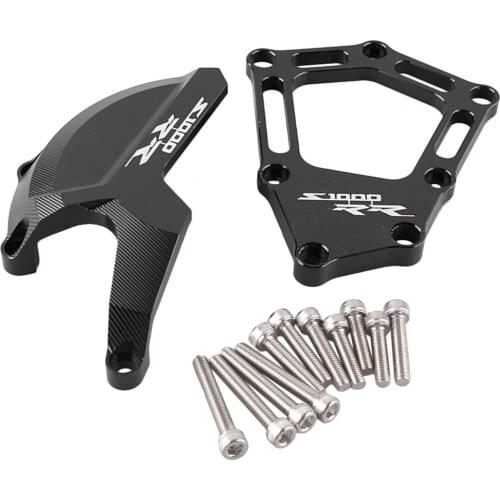 Motorcycle Engine Stator Starter Cover Slider Protector Set For BMW S1000RR 2009 2010 2011 2012 2013 2014 CNC Aluminum Black
