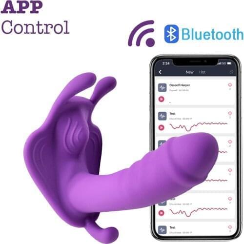 Bluetooth Vibrators Sex Toys for Women Men Anal Plug, Wireless APP Remote Control Dildo, Soft Fidget Toys for Adults 18 Sex Shop