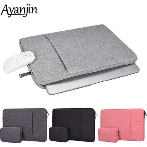 Waterproof Polyester Men Woman Bags 14 15.6 inch For Macbook Air 13 Pro 13.3 15 Laptop Bag For Xiaomi Asus Lenovo Notebook Case