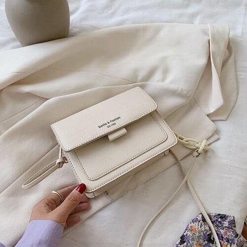 Contrast Color Female Bag 2021 New Messenger Bag Ladies Shoulder Bag Luxury Designer Messenger Bag Fashion Small Square Bag