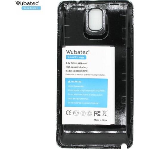 1x NFC 6400mAh Extended Battery +Cover for Samsung Galaxy Note3 Note 3 N9000 N9002 N9005 N9006 N900A N900V N900P N900T N900V