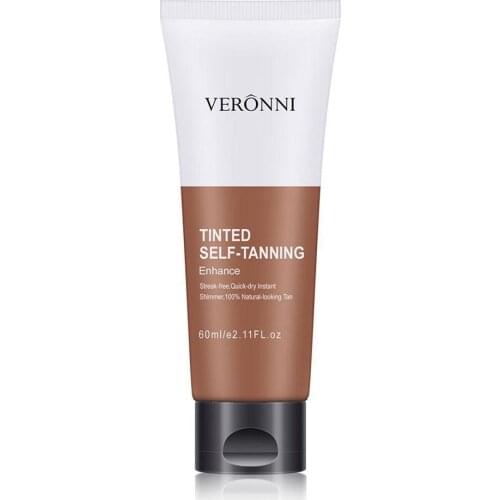 60ml Face Body Bronzer Sunscreen Tanner Lotion Suntan Self Tanning Cream Stay Bronze Tanning Enhance Day Tanning Cream
