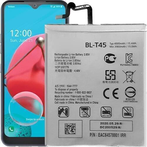 BL-T45 Battery For LG K51 K500 LM-K500 Battery Replacement Repair Part