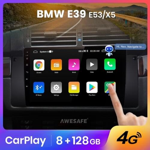 AWESAFE PX9 For BMW X5 E39 E53 Car Radio Multimedia Video Player Navigation GPS No 2 din 2din DVD Android 10