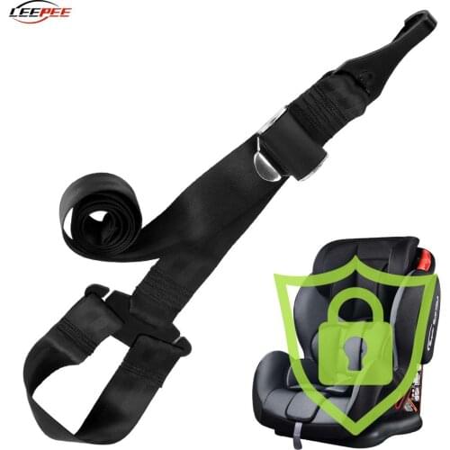 1pc Interface For ISOFIX Guide Grooves Car Children Baby Safety Seat Belts Latch Connector Cargo Strap Kit Auto Accessories