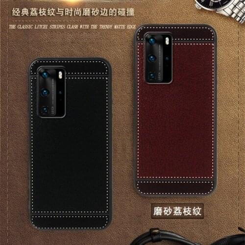 For Huawei P40 Pro Plus P40Lite P30 Lite P20 P10 P9 P8 P9Lite Case Black Red Blue Pink Brown 5 Style Fashion Mobile Phone Cover